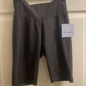 Dark Grey Bermuda Yoga shorts…New